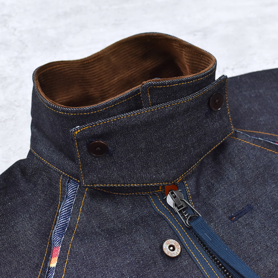 JUVENILE HALL ROLLCALL / 2094 INDIGO UKT FLD JACKET - INDIGO