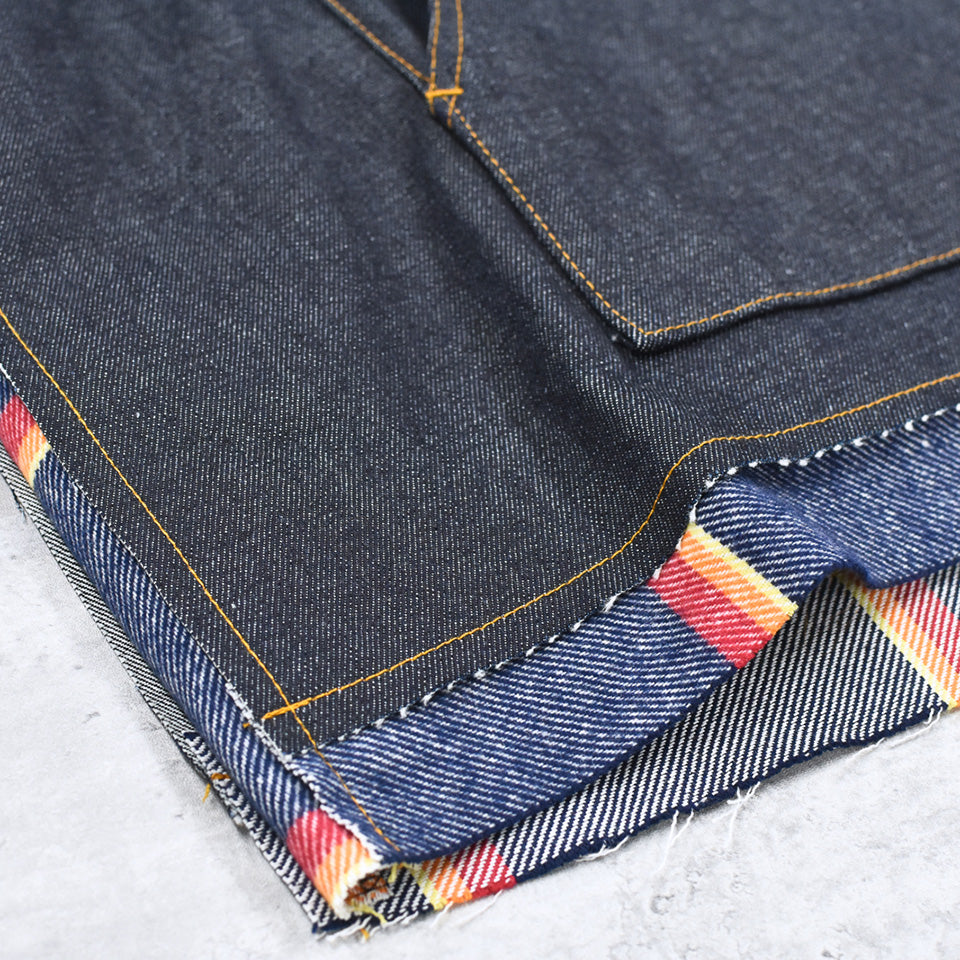 JUVENILE HALL ROLLCALL / 2094 INDIGO UKT FLD JACKET - INDIGO