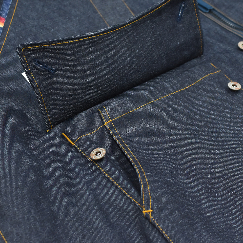 JUVENILE HALL ROLLCALL / 2094 INDIGO UKT FLD JACKET - INDIGO