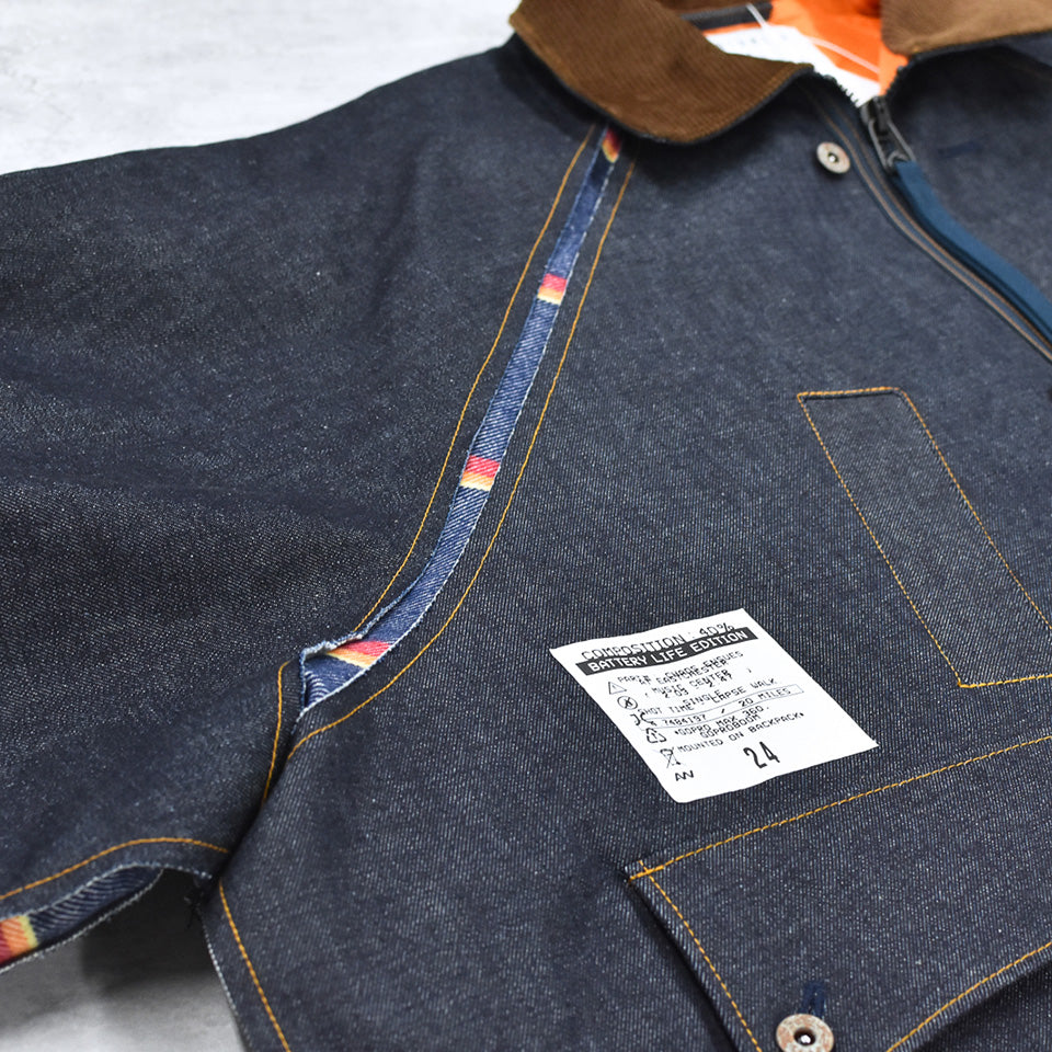 JUVENILE HALL ROLLCALL / 2094 INDIGO UKT FLD JACKET - INDIGO