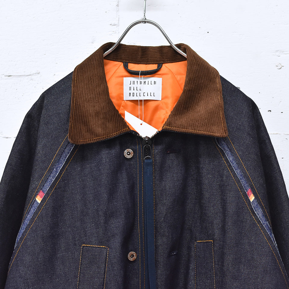 JUVENILE HALL ROLLCALL / 2094 INDIGO UKT FLD JACKET - INDIGO
