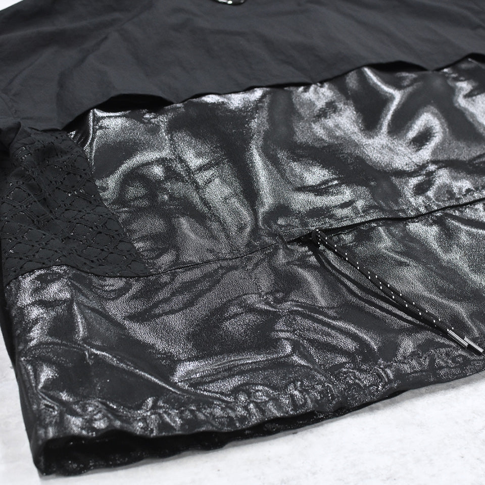 JUVENILE HALL ROLLCALL / 2096 CMP STD ANORAK - BLACK/GRITTER
