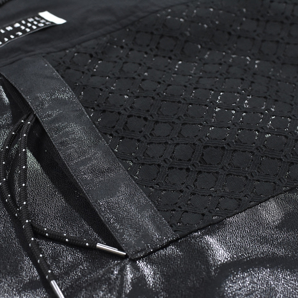 JUVENILE HALL ROLLCALL / 2096 CMP STD ANORAK - BLACK/GRITTER