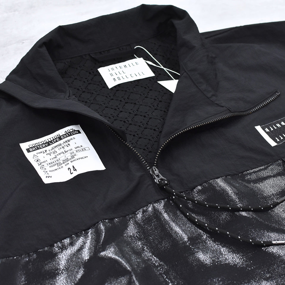 JUVENILE HALL ROLLCALL / 2096 CMP STD ANORAK - BLACK/GRITTER