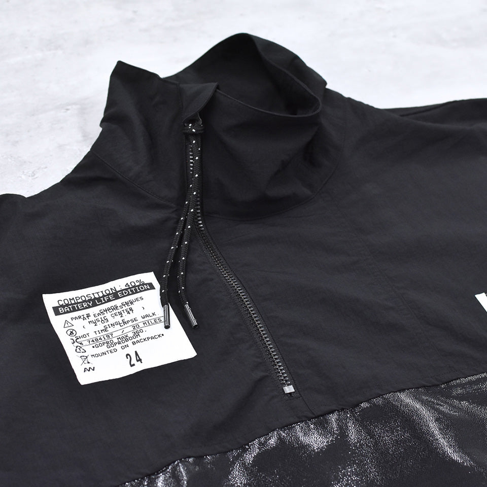 JUVENILE HALL ROLLCALL / 2096 CMP STD ANORAK - BLACK/GRITTER