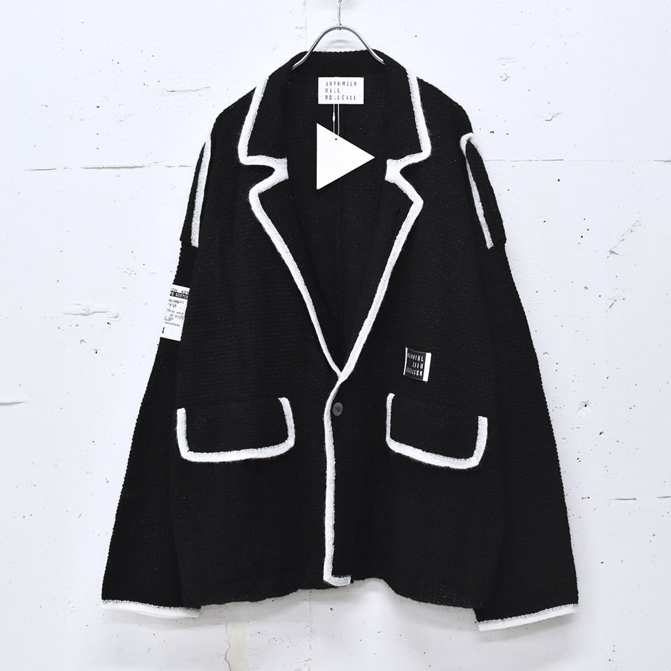 JUVENILE HALL ROLLCALL / 2120 KID MOHAIR KNIT RIDERS - BLACK