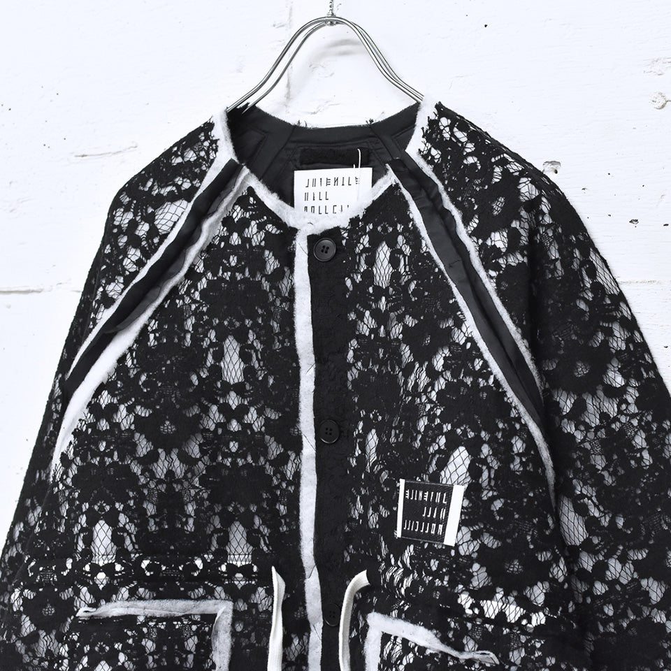 JUVENILE HALL ROLLCALL / 2130 CMP BKL LINER JACKET - BLACK
