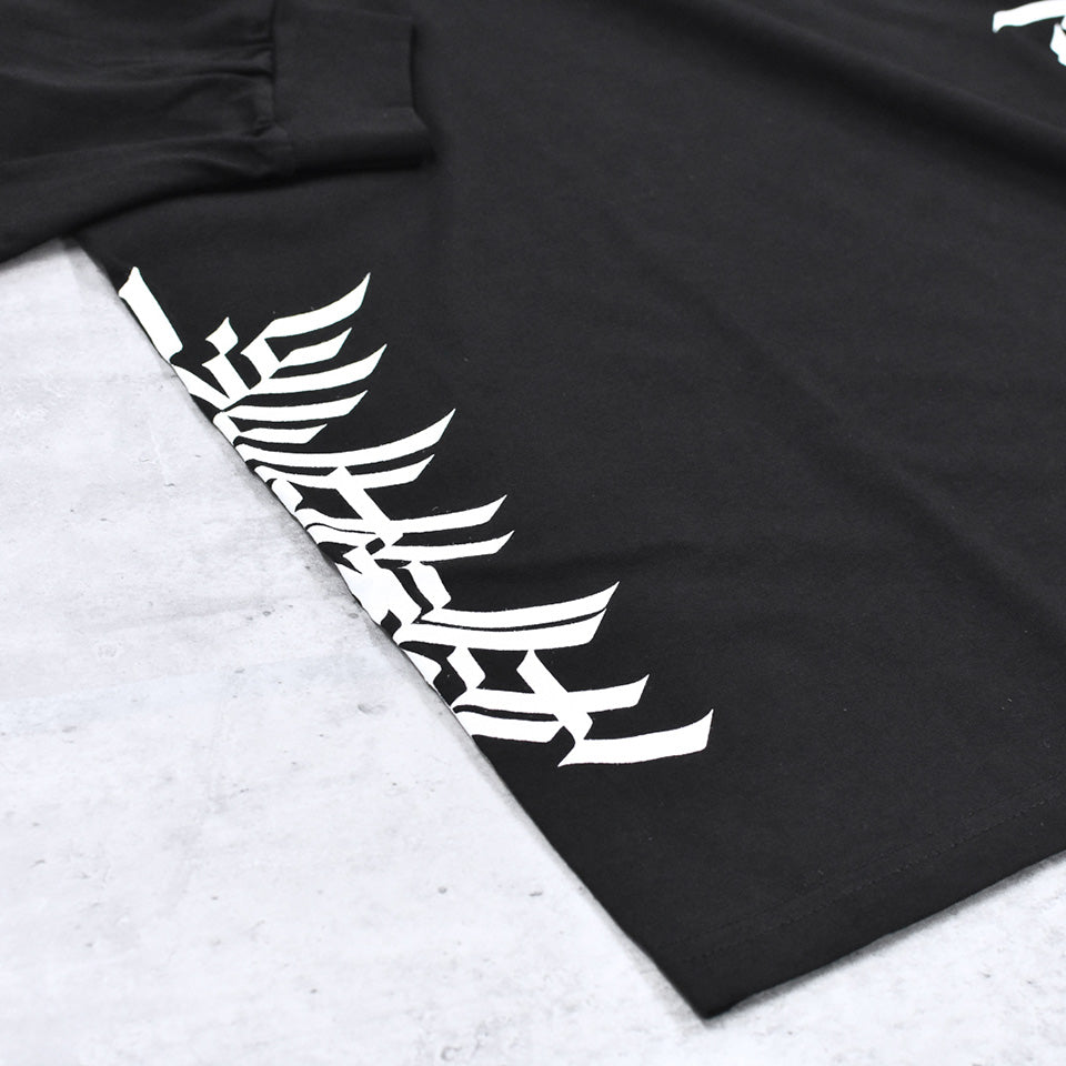 JUVENILE HALL ROLLCALL / 2185 ARBK LS TEE - BLACK
