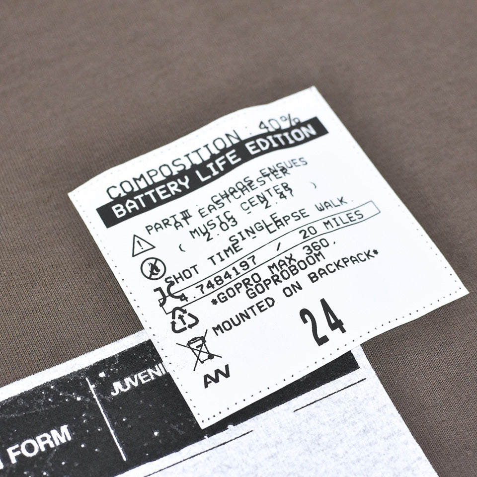 JUVENILE HALL ROLLCALL / 2187 RFHW DPSD SS TEE - BROWN