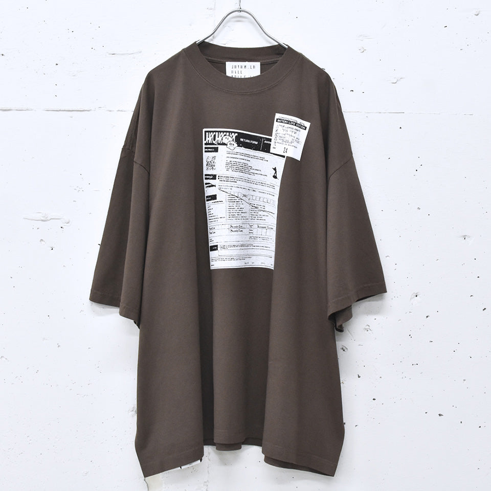 JUVENILE HALL ROLLCALL / 2187 RFHW DPSD SS TEE - BROWN