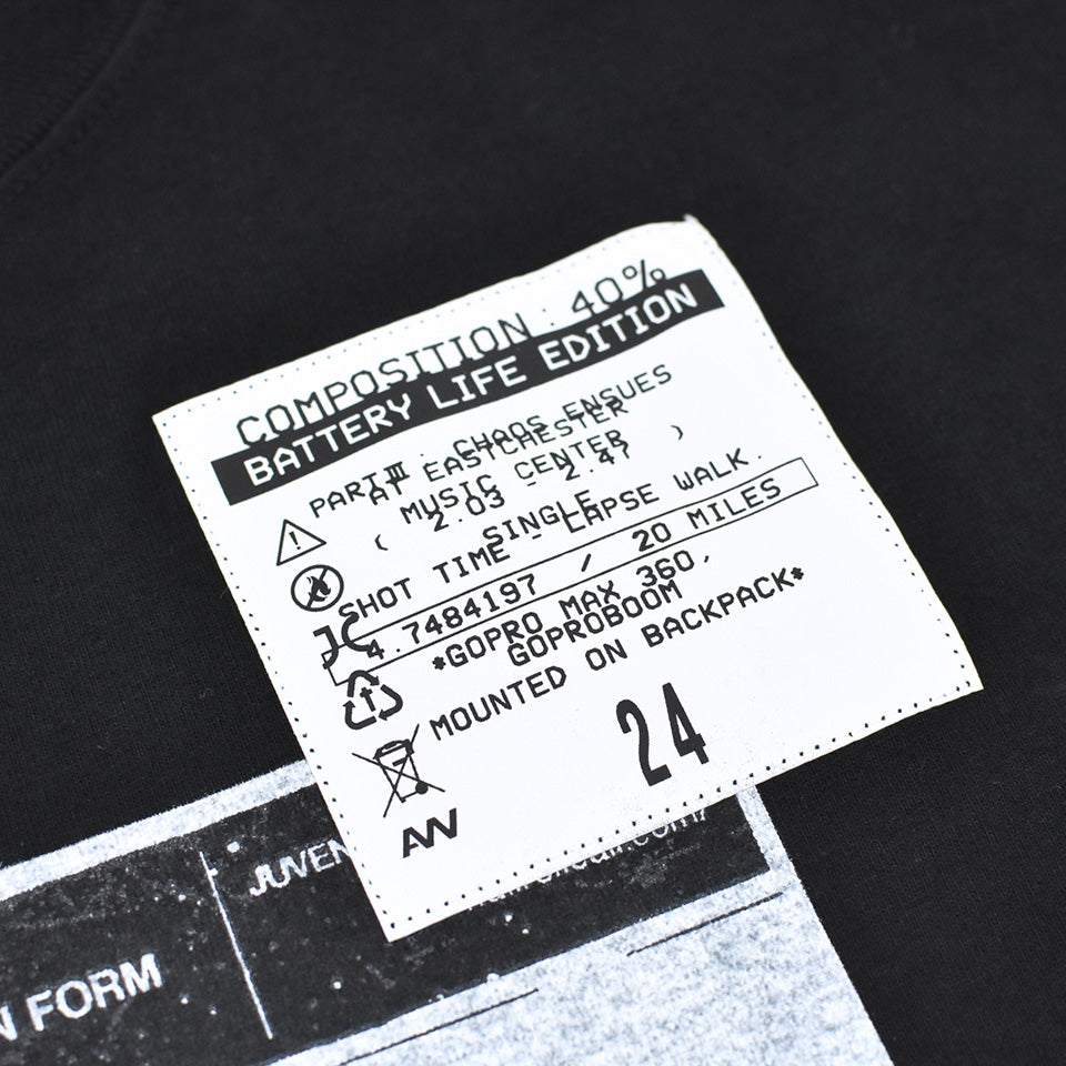 JUVENILE HALL ROLLCALL / 2187 RFHW DPSD SS TEE - BLACK