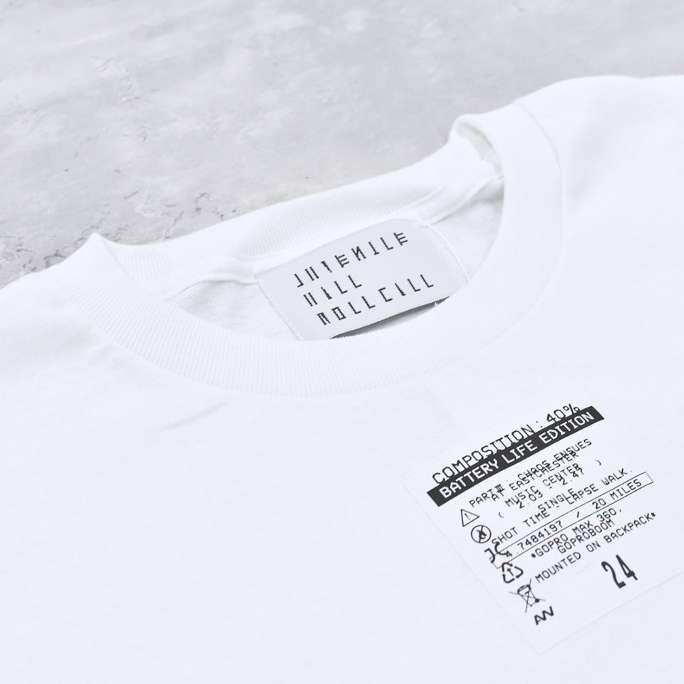 JUVENILE HALL ROLLCALL / 2185 ARBK LS TEE - WHITE