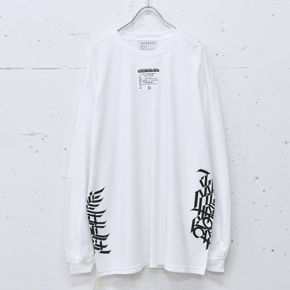 JUVENILE HALL ROLLCALL / 2185 ARBK LS TEE - WHITE