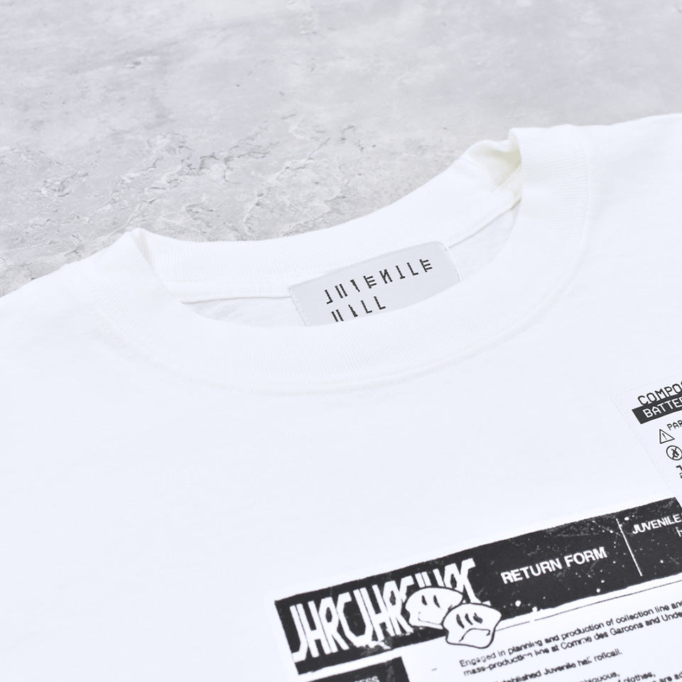 JUVENILE HALL ROLLCALL / 2187 RFHW DPSD SS TEE - WHITE