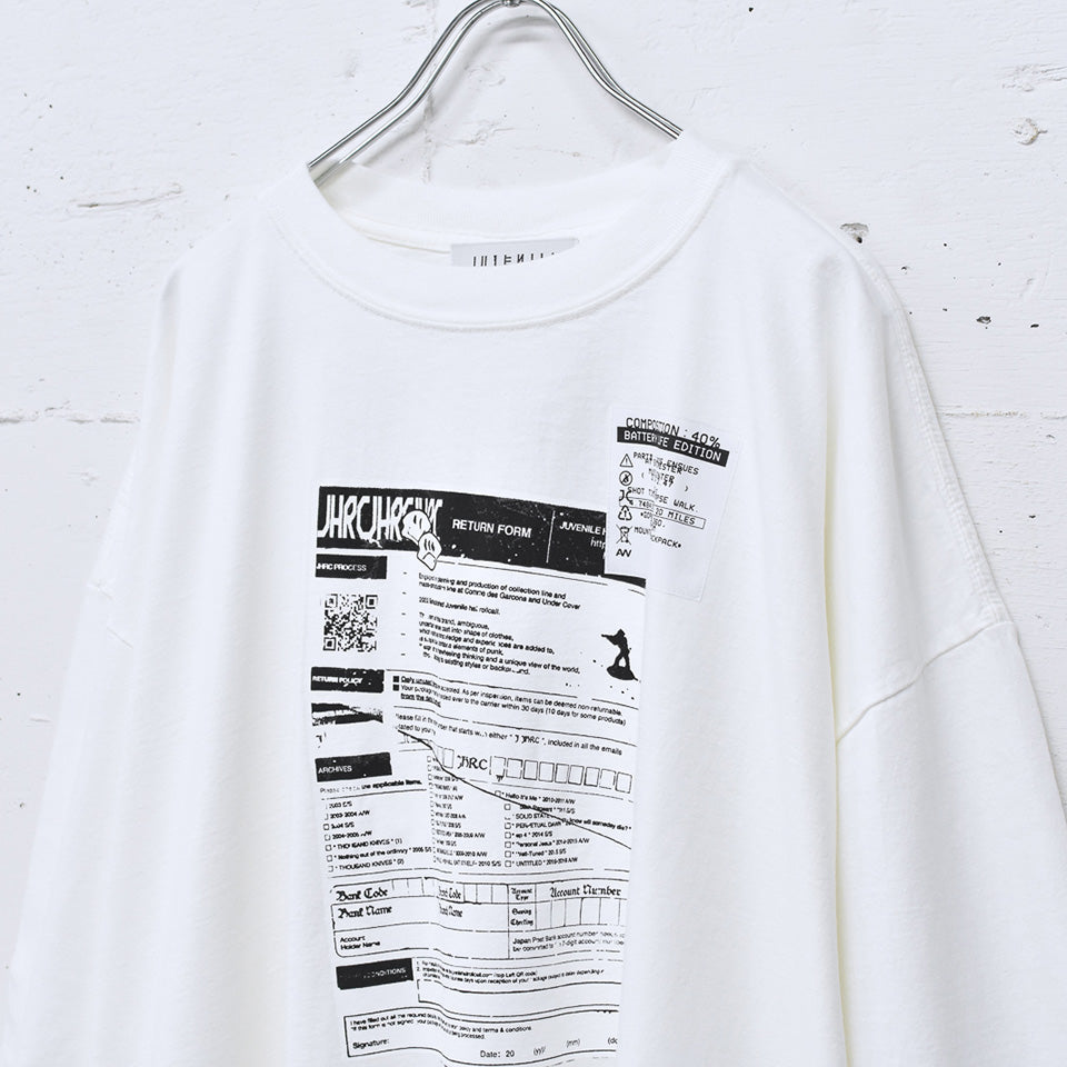 JUVENILE HALL ROLLCALL / 2187 RFHW DPSD SS TEE - WHITE