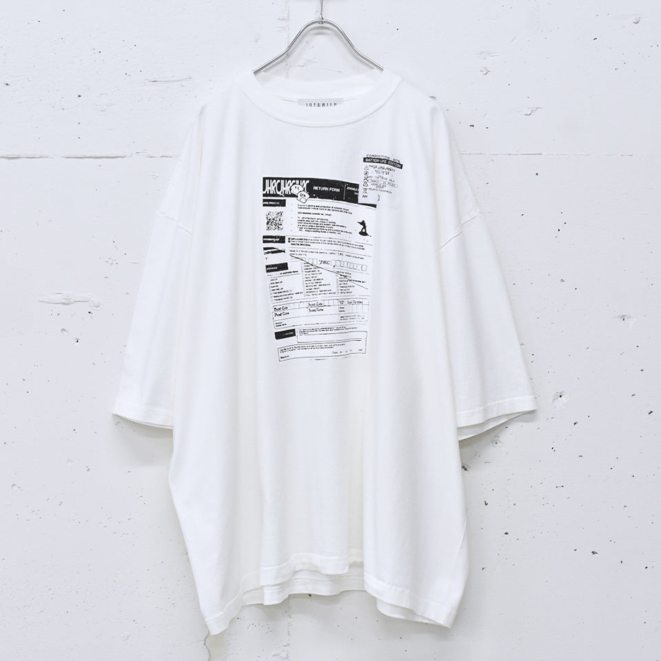 JUVENILE HALL ROLLCALL / 2187 RFHW DPSD SS TEE - WHITE