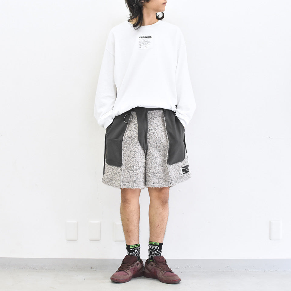 JUVENILE HALL ROLLCALL / 2118 INSIDEOUT FY SHORTS - GREY