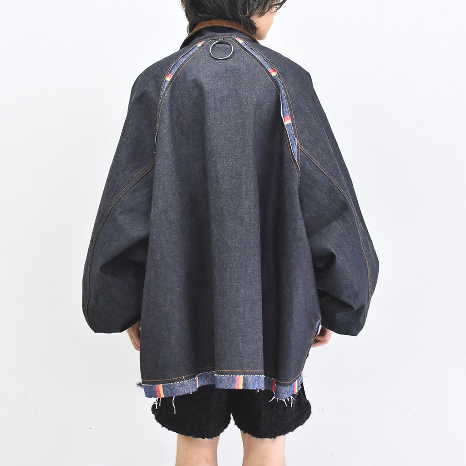 JUVENILE HALL ROLLCALL / 2094 INDIGO UKT FLD JACKET - INDIGO