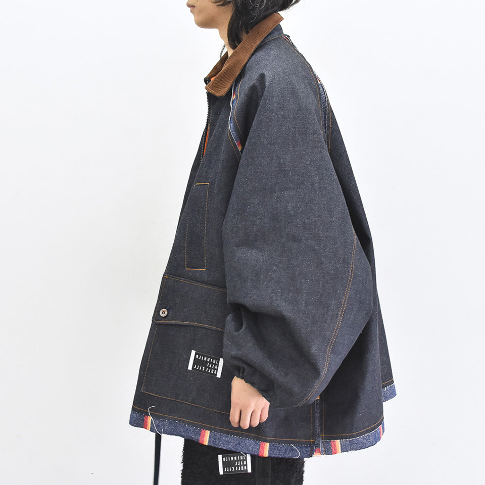 JUVENILE HALL ROLLCALL / 2094 INDIGO UKT FLD JACKET - INDIGO