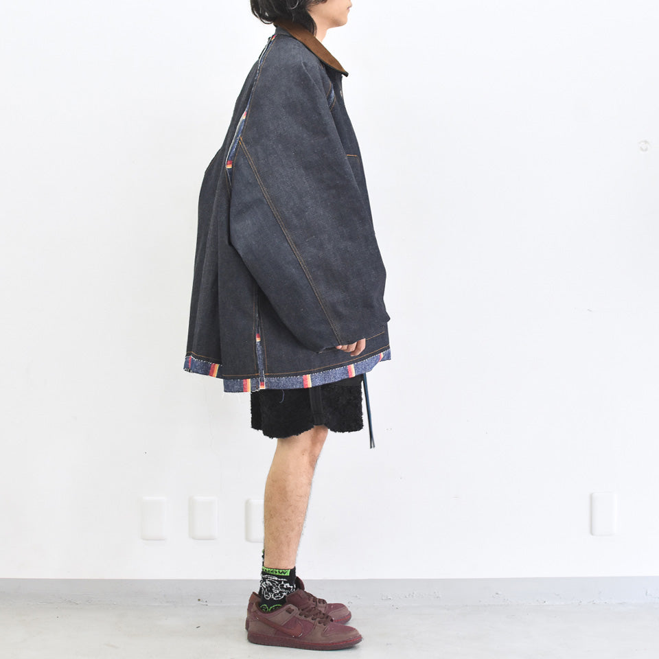 JUVENILE HALL ROLLCALL / 2094 INDIGO UKT FLD JACKET - INDIGO