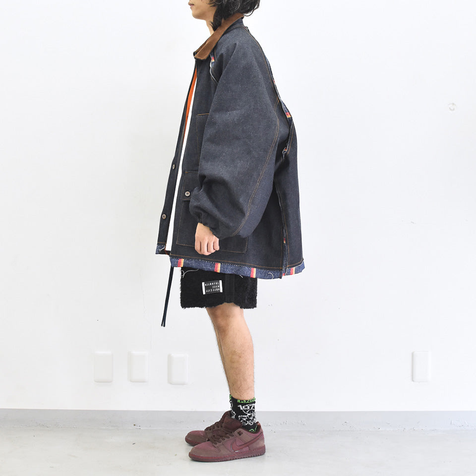JUVENILE HALL ROLLCALL / 2094 INDIGO UKT FLD JACKET - INDIGO