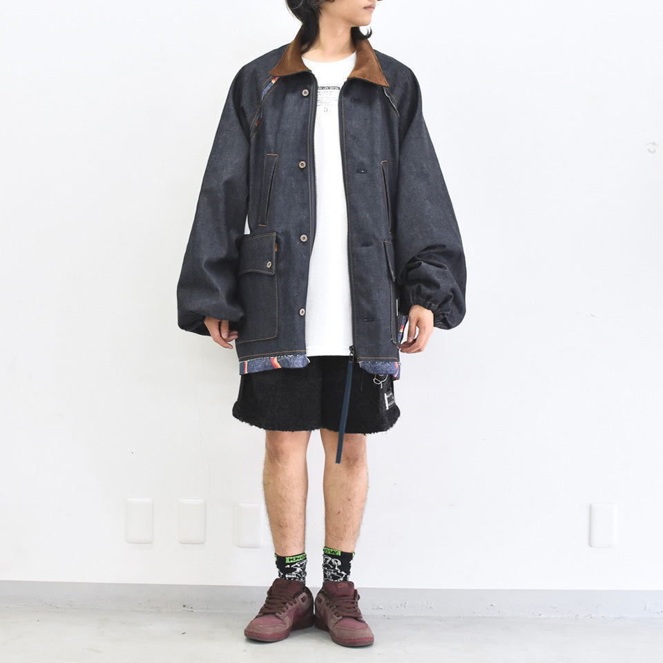 JUVENILE HALL ROLLCALL / 2094 INDIGO UKT FLD JACKET - INDIGO
