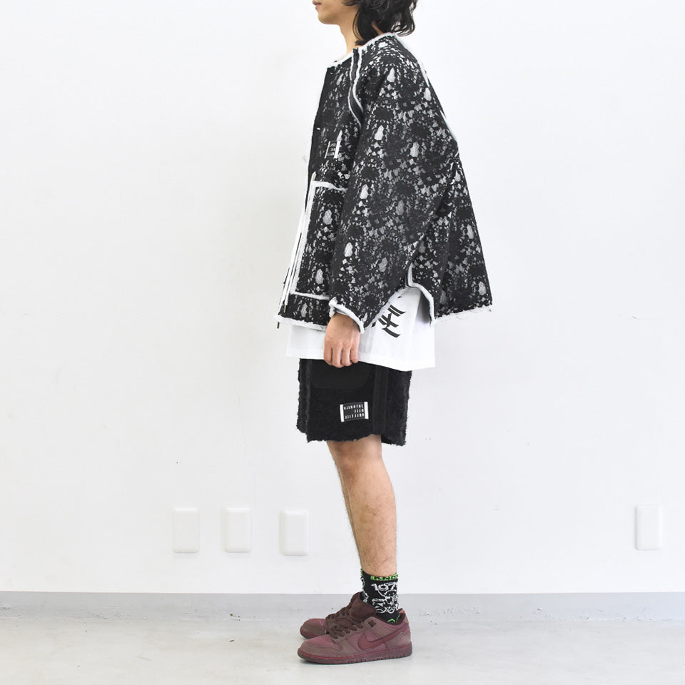 JUVENILE HALL ROLLCALL / 2130 CMP BKL LINER JACKET - BLACK
