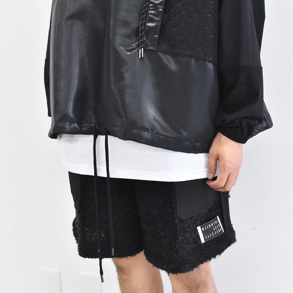JUVENILE HALL ROLLCALL / 2096 CMP STD ANORAK - BLACK/GRITTER