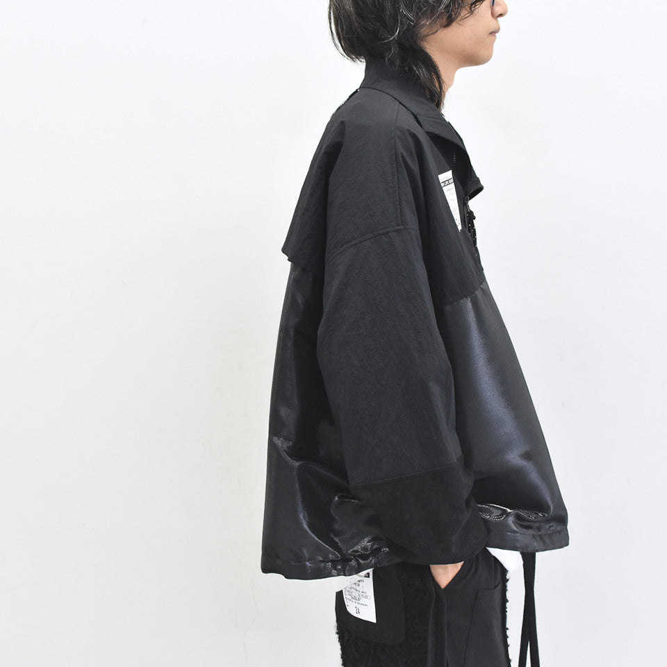 JUVENILE HALL ROLLCALL / 2096 CMP STD ANORAK - BLACK/GRITTER