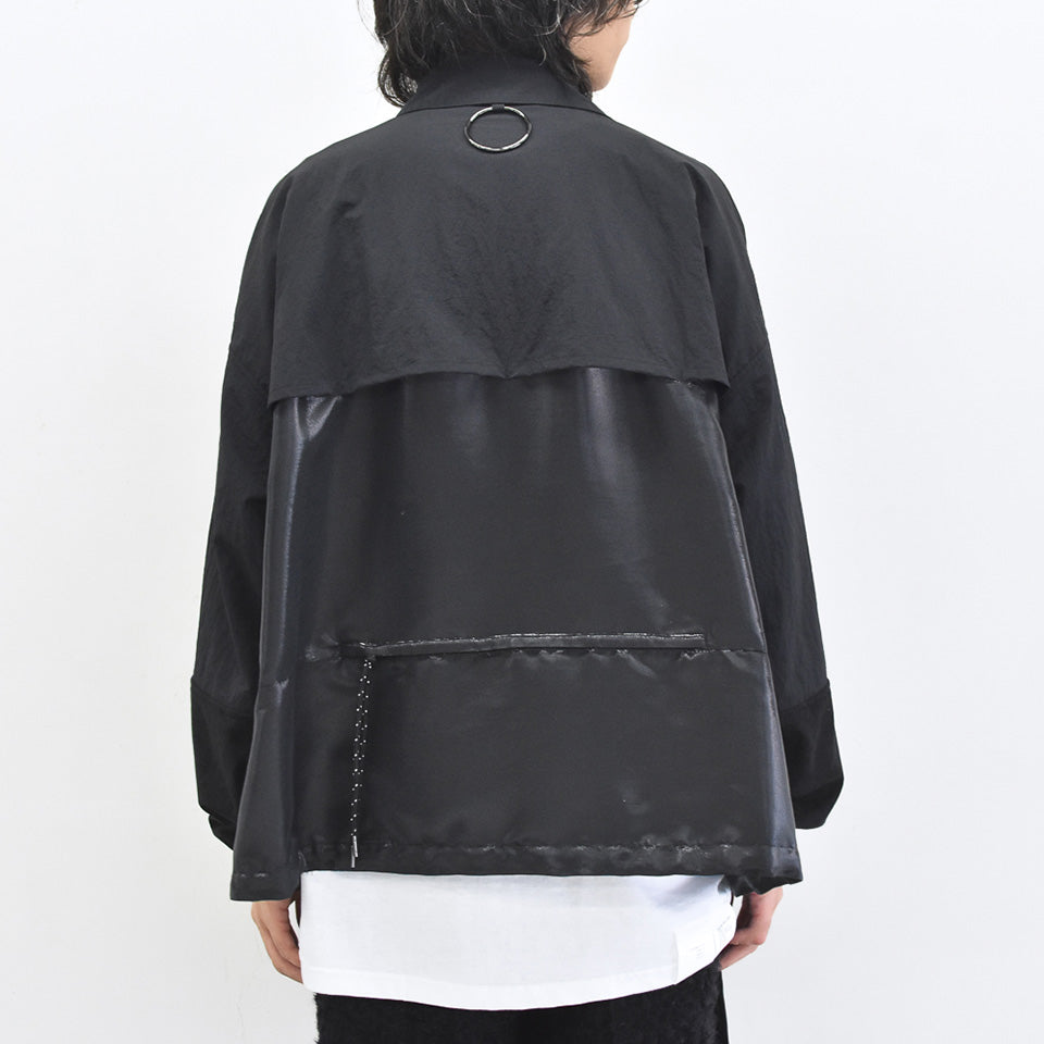 JUVENILE HALL ROLLCALL / 2096 CMP STD ANORAK - BLACK/GRITTER