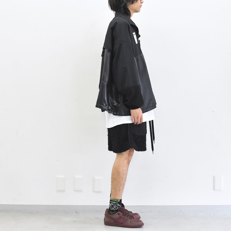 JUVENILE HALL ROLLCALL / 2096 CMP STD ANORAK - BLACK/GRITTER