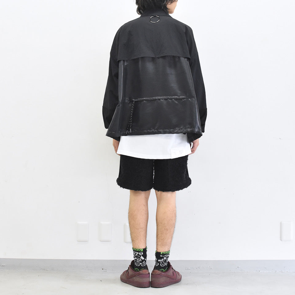 JUVENILE HALL ROLLCALL / 2096 CMP STD ANORAK - BLACK/GRITTER