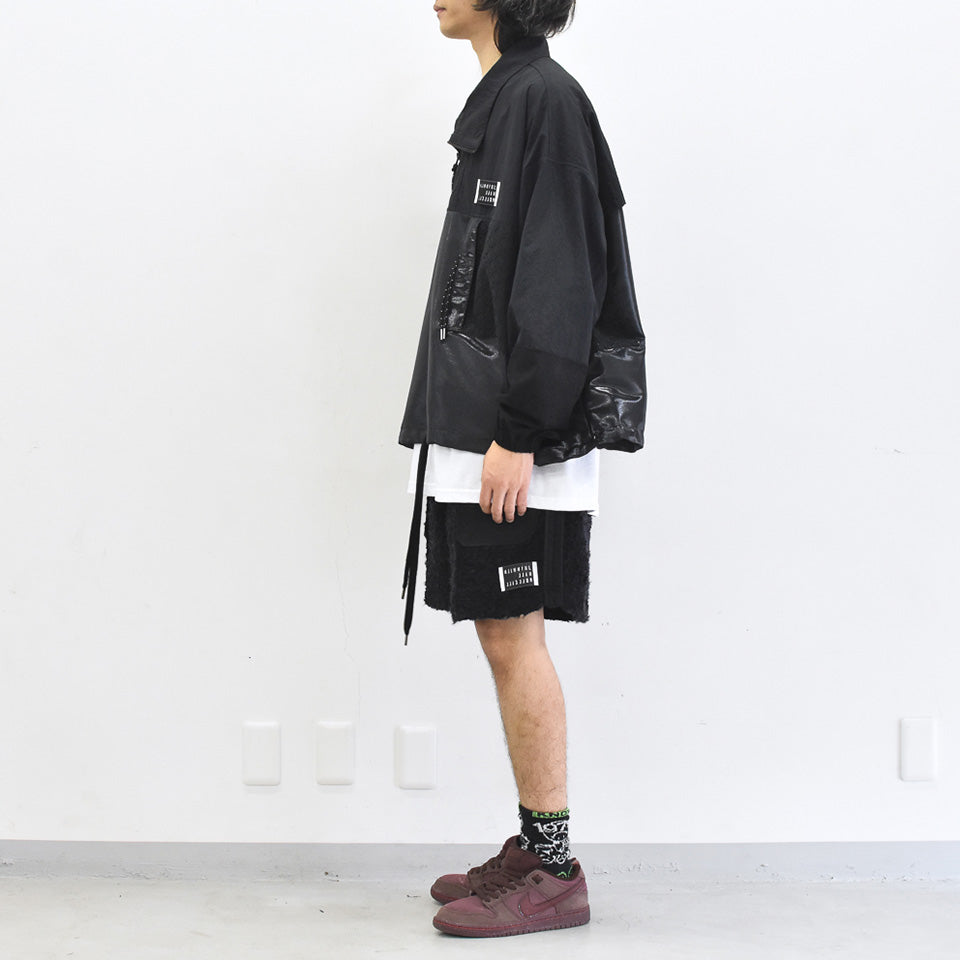 JUVENILE HALL ROLLCALL / 2096 CMP STD ANORAK - BLACK/GRITTER