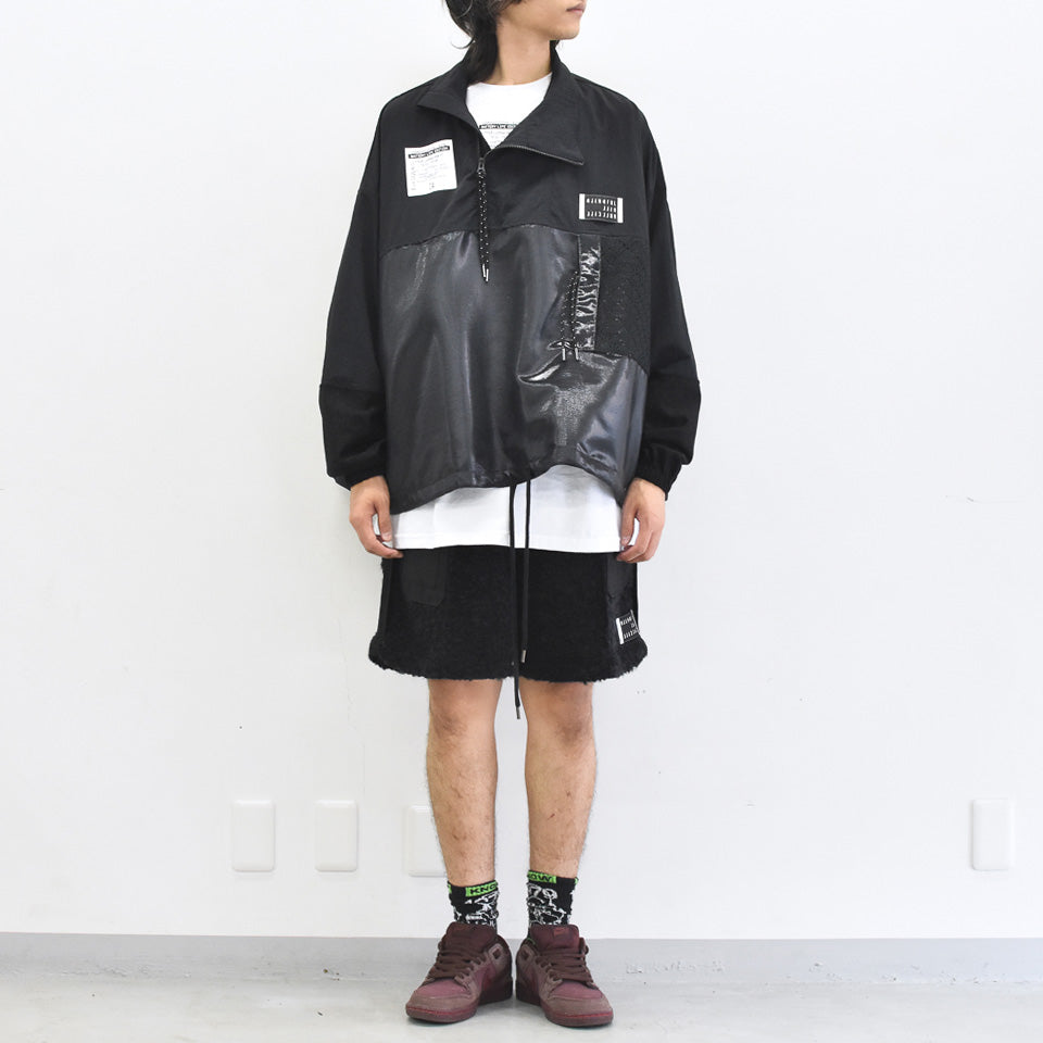 JUVENILE HALL ROLLCALL / 2096 CMP STD ANORAK - BLACK/GRITTER