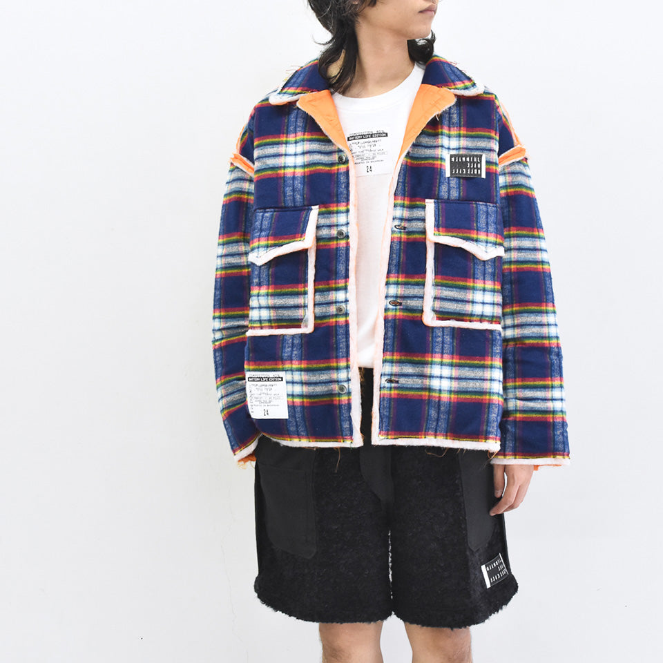 JUVENILE HALL ROLLCALL / 2133 NC KTG SHIRT JACKET - NAVY/NAVY