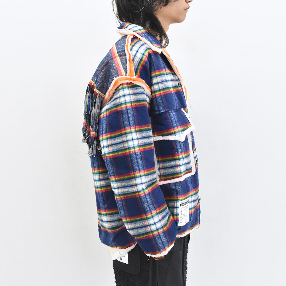 JUVENILE HALL ROLLCALL / 2133 NC KTG SHIRT JACKET - NAVY/NAVY
