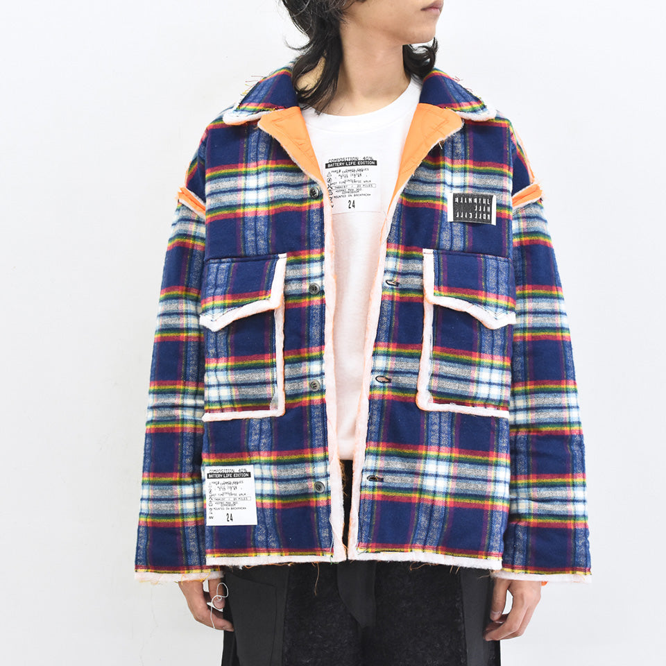 JUVENILE HALL ROLLCALL / 2133 NC KTG SHIRT JACKET - NAVY/NAVY