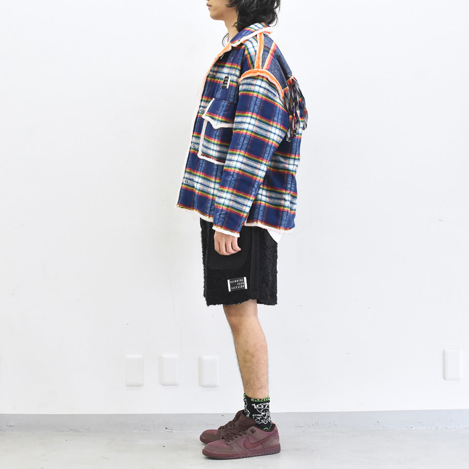 JUVENILE HALL ROLLCALL / 2133 NC KTG SHIRT JACKET - NAVY/NAVY