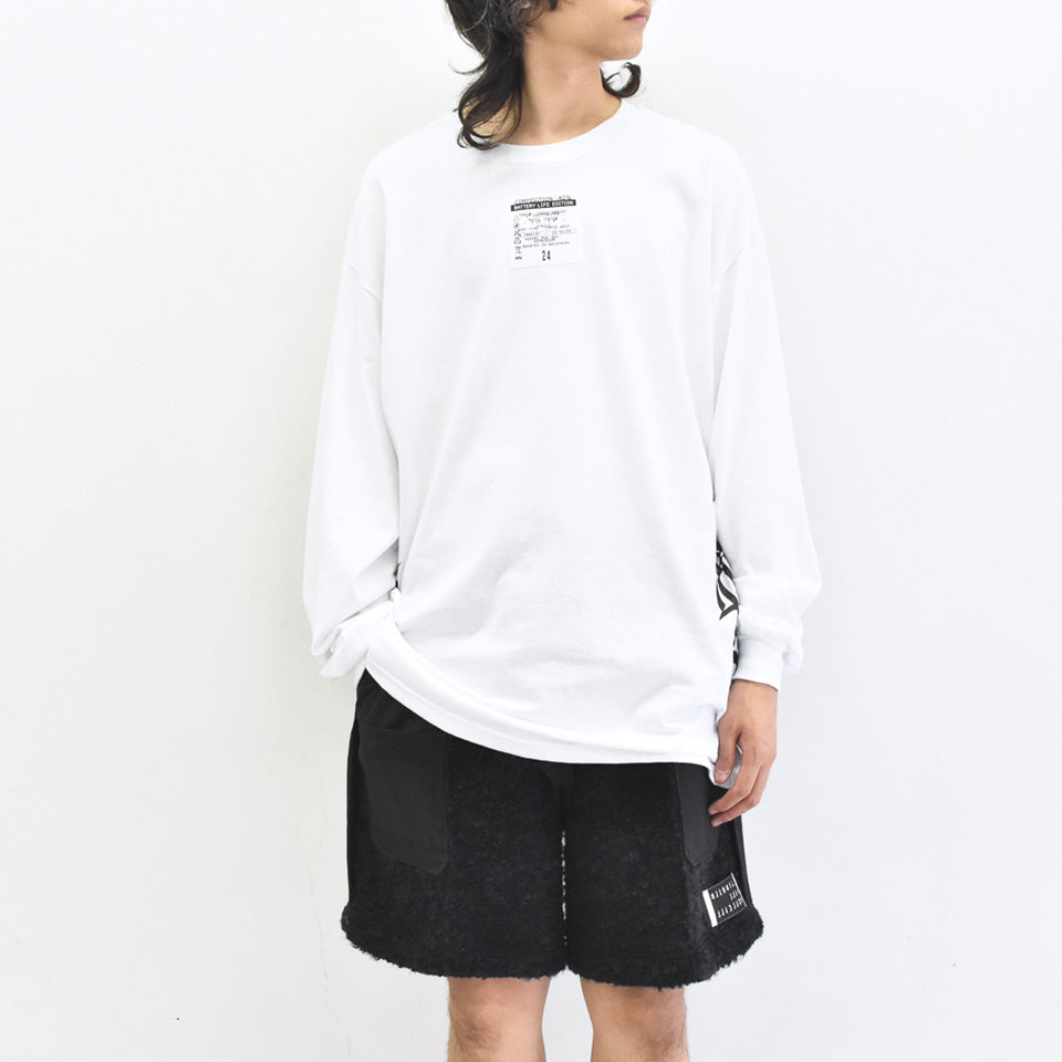 JUVENILE HALL ROLLCALL / 2185 ARBK LS TEE - WHITE