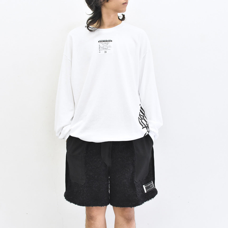 JUVENILE HALL ROLLCALL / 2118 INSIDEOUT FY SHORTS - BLACK