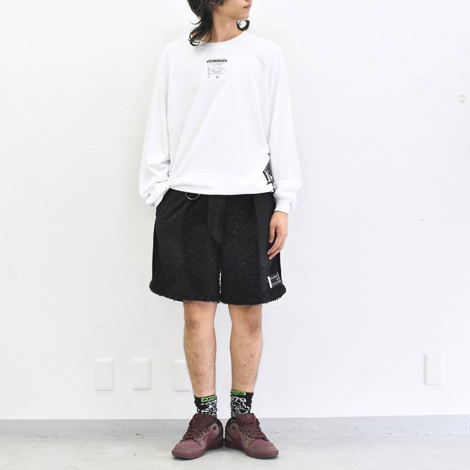 JUVENILE HALL ROLLCALL / 2118 INSIDEOUT FY SHORTS - BLACK