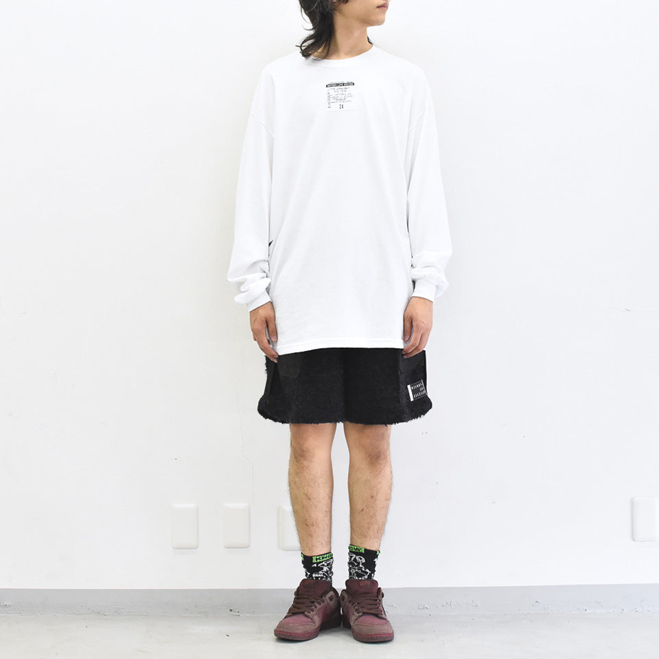JUVENILE HALL ROLLCALL / 2118 INSIDEOUT FY SHORTS - BLACK