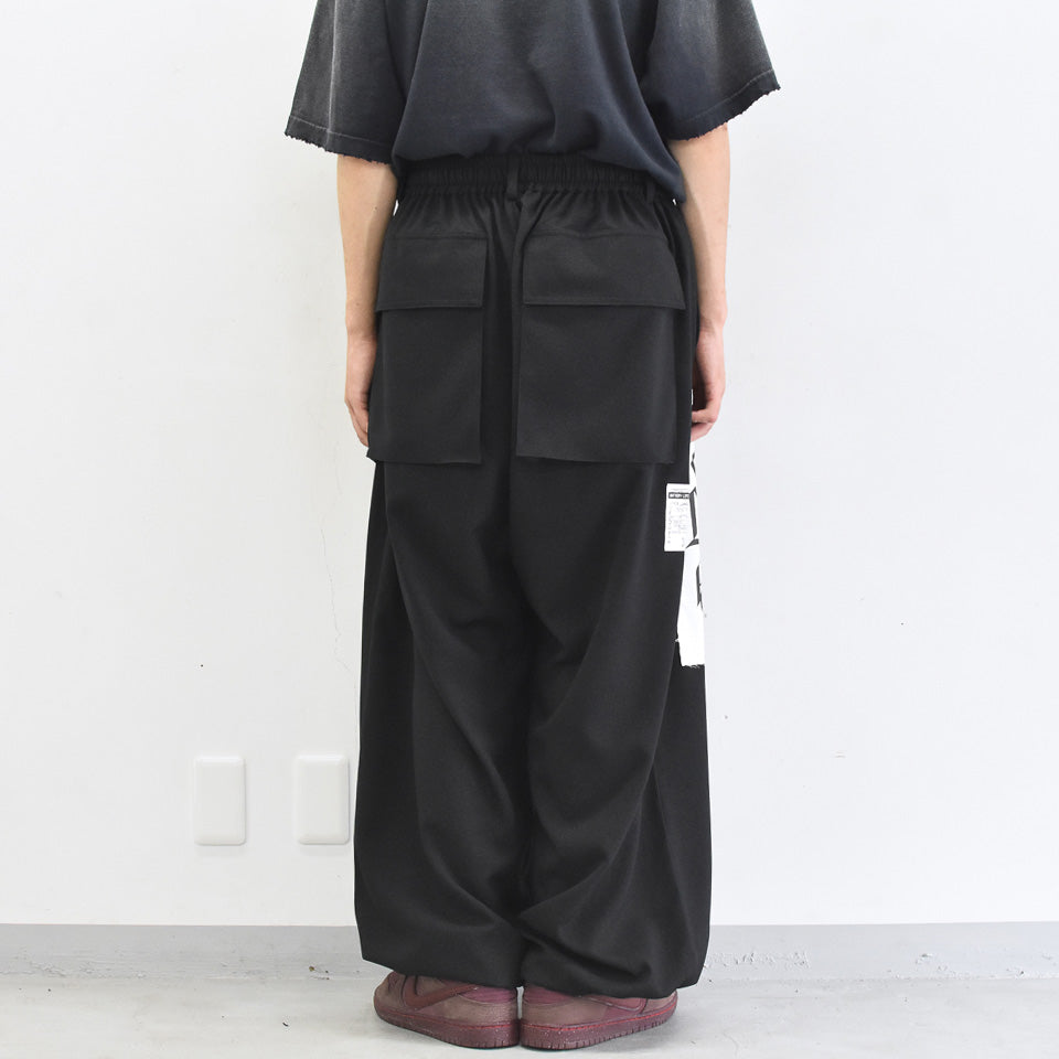 JUVENILE HALL ROLLCALL / 2163 ARBLG WIDE TROUSERS - BLACK