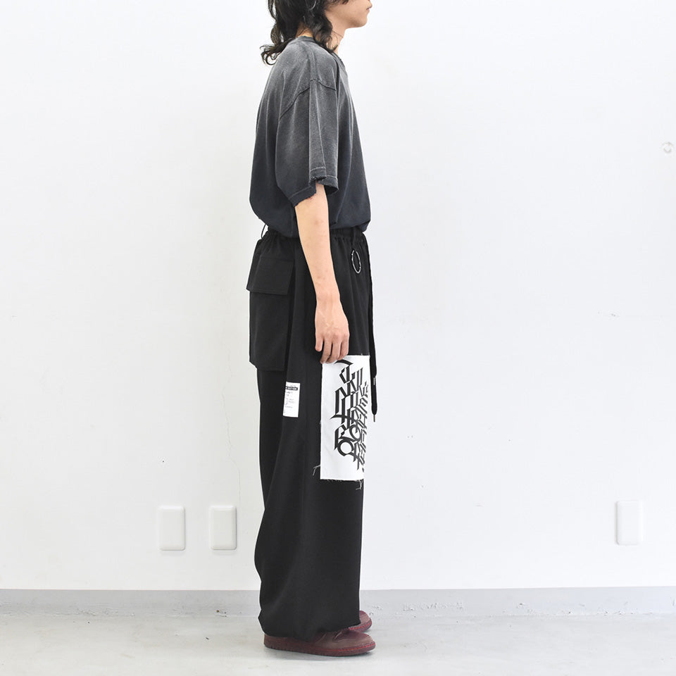 JUVENILE HALL ROLLCALL / 2163 ARBLG WIDE TROUSERS - BLACK