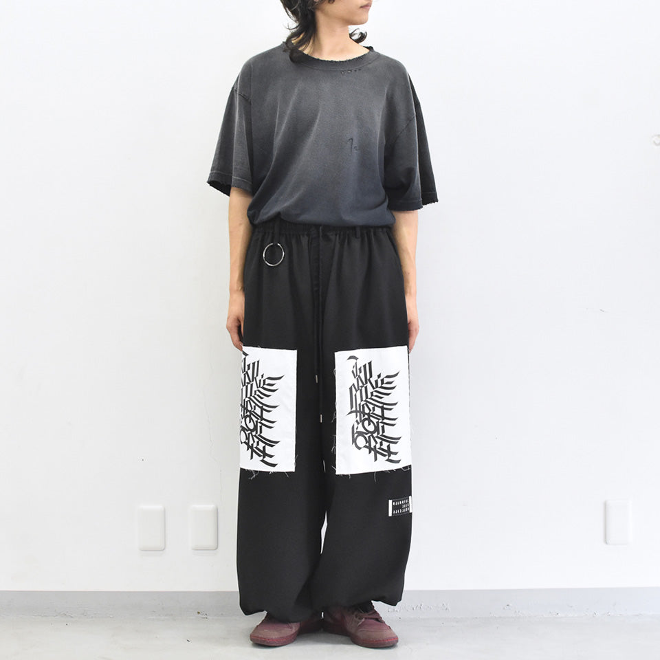 JUVENILE HALL ROLLCALL / 2163 ARBLG WIDE TROUSERS - BLACK