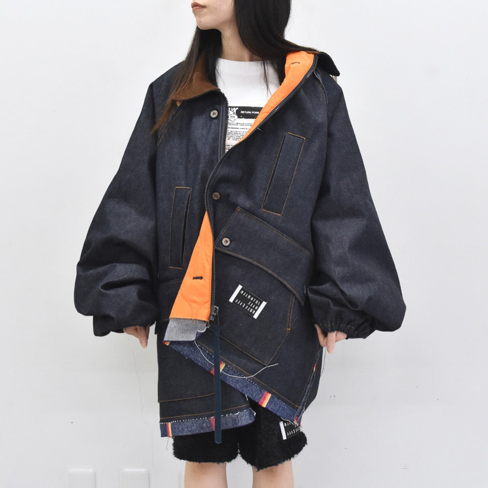JUVENILE HALL ROLLCALL / 2094 INDIGO UKT FLD JACKET - INDIGO