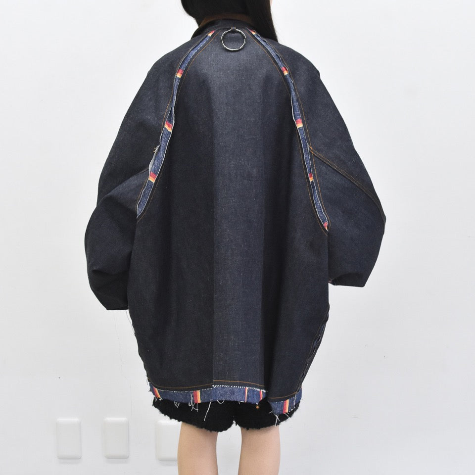 JUVENILE HALL ROLLCALL / 2094 INDIGO UKT FLD JACKET - INDIGO