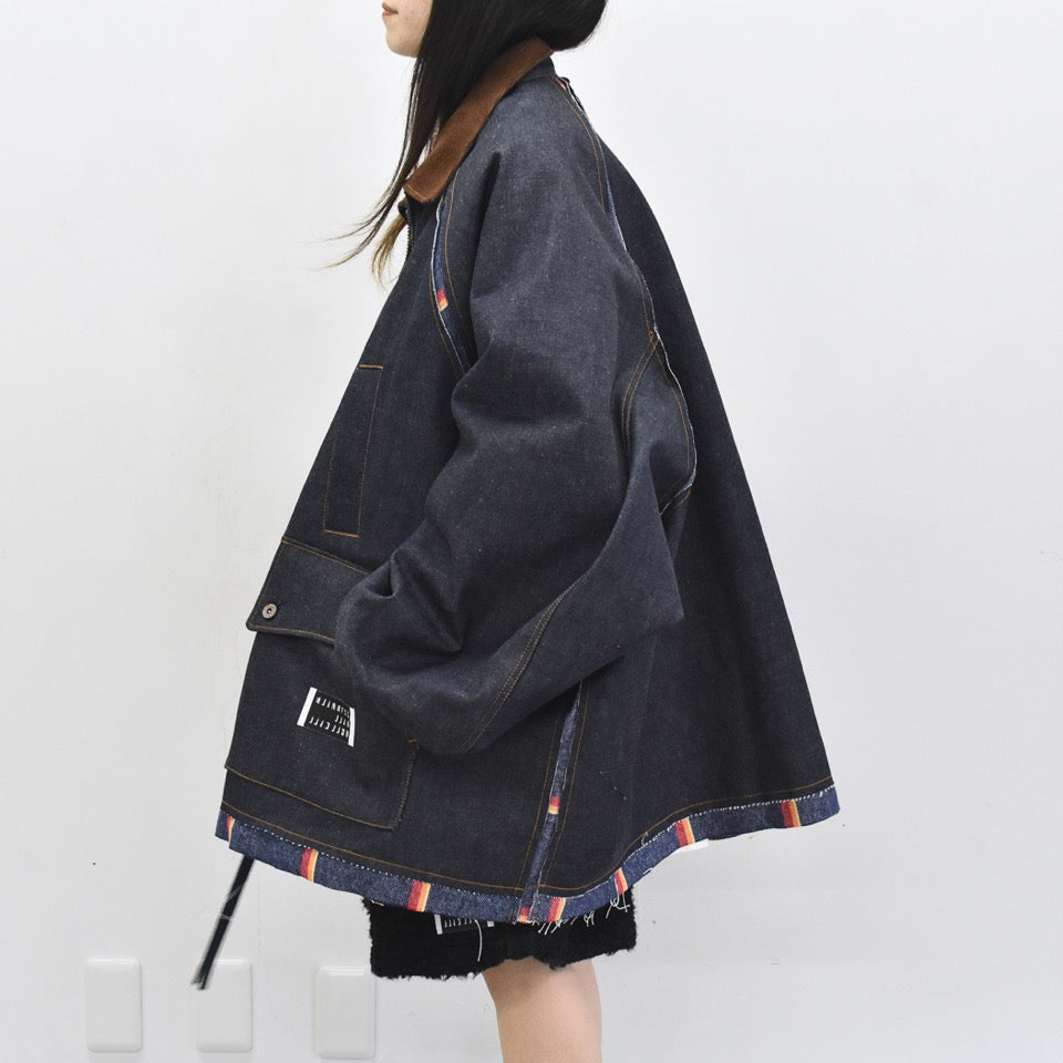 JUVENILE HALL ROLLCALL / 2094 INDIGO UKT FLD JACKET - INDIGO