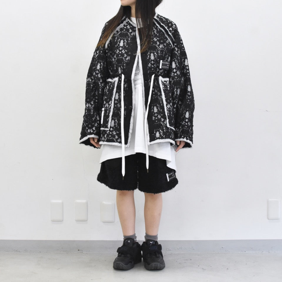 JUVENILE HALL ROLLCALL / 2130 CMP BKL LINER JACKET - BLACK