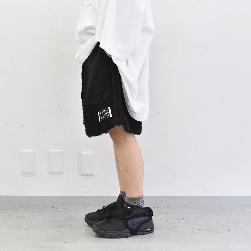 JUVENILE HALL ROLLCALL / 2118 INSIDEOUT FY SHORTS - BLACK